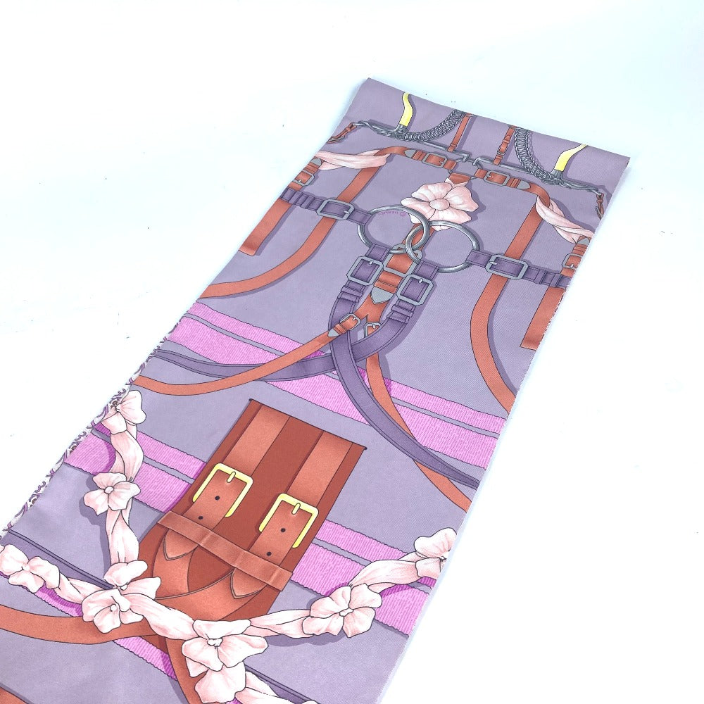 HERMES scarf silk multicolor Maxi Twilly