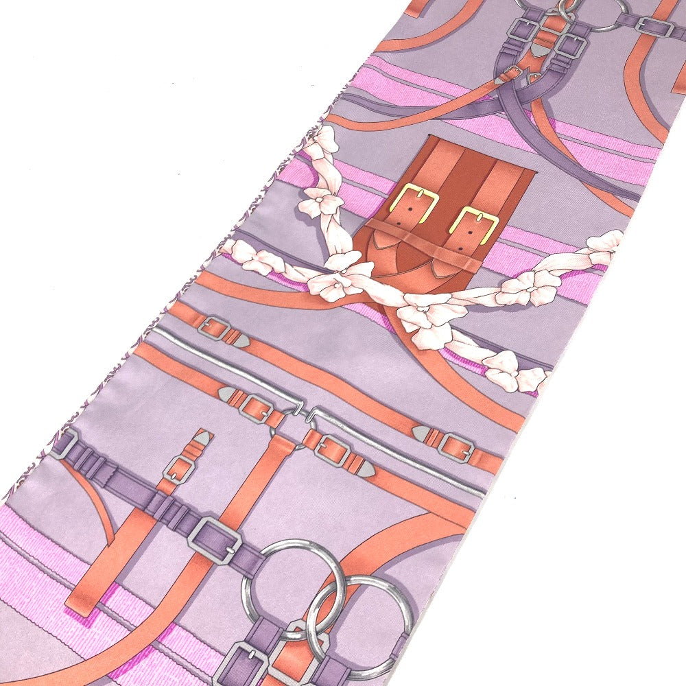 HERMES scarf silk multicolor Maxi Twilly