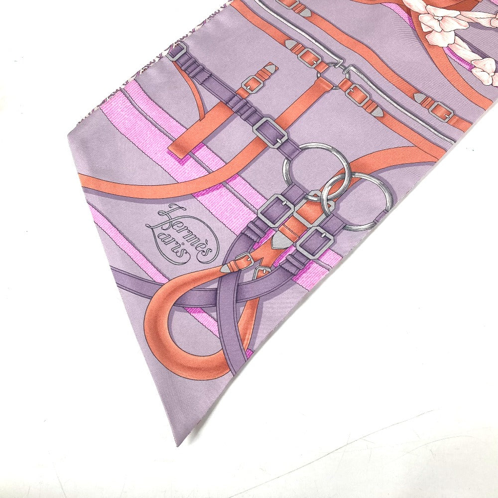 HERMES scarf silk multicolor Maxi Twilly