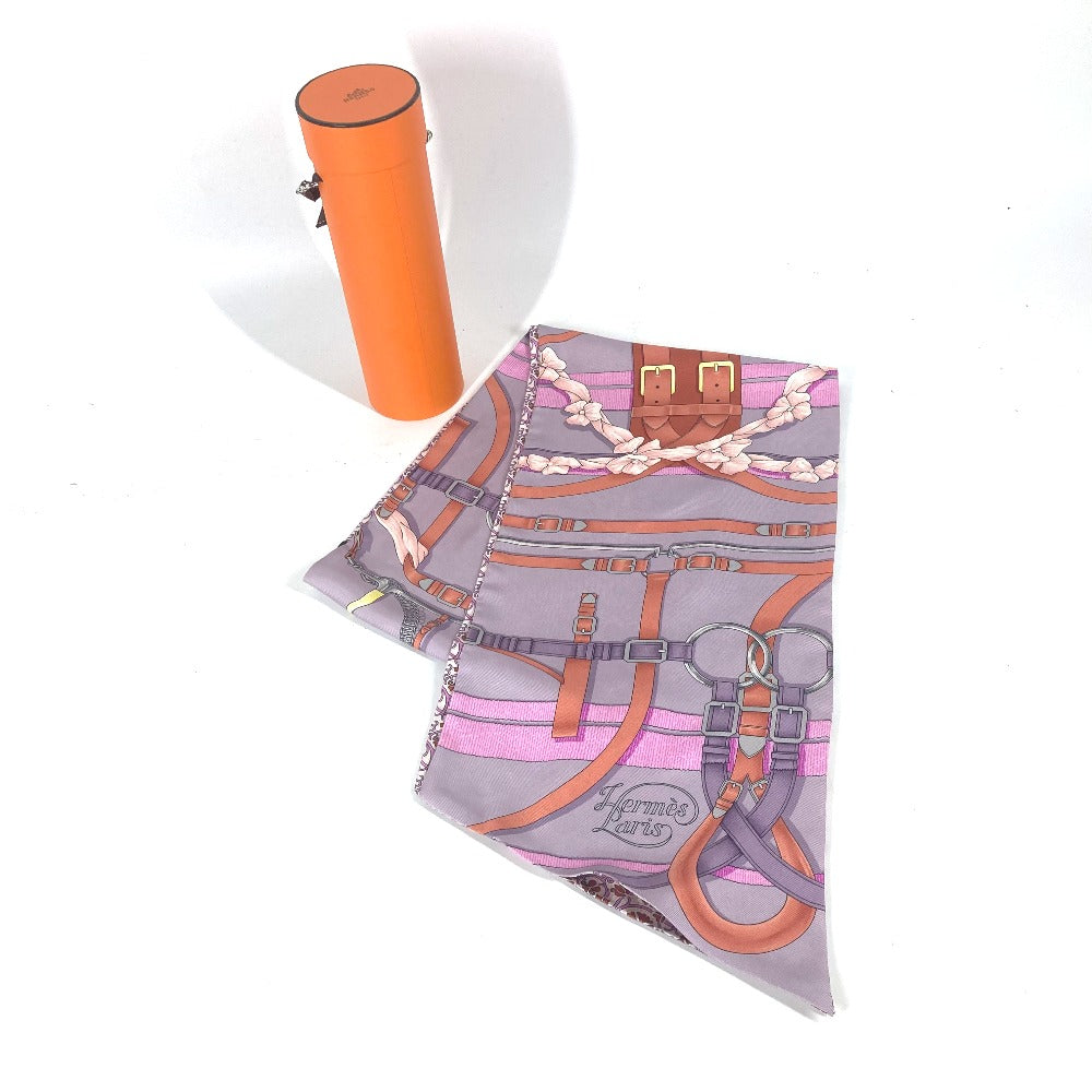 HERMES scarf silk multicolor Maxi Twilly