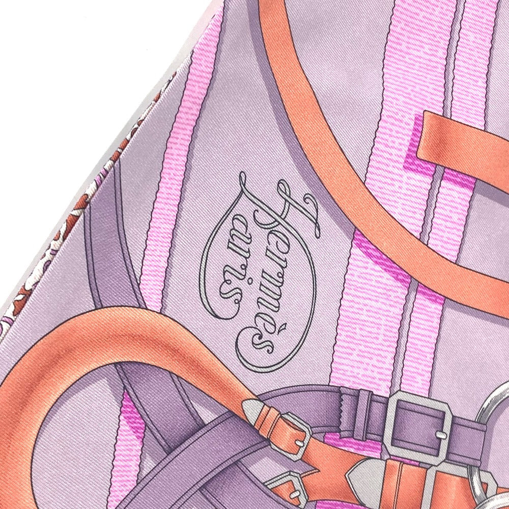 HERMES scarf silk multicolor Maxi Twilly