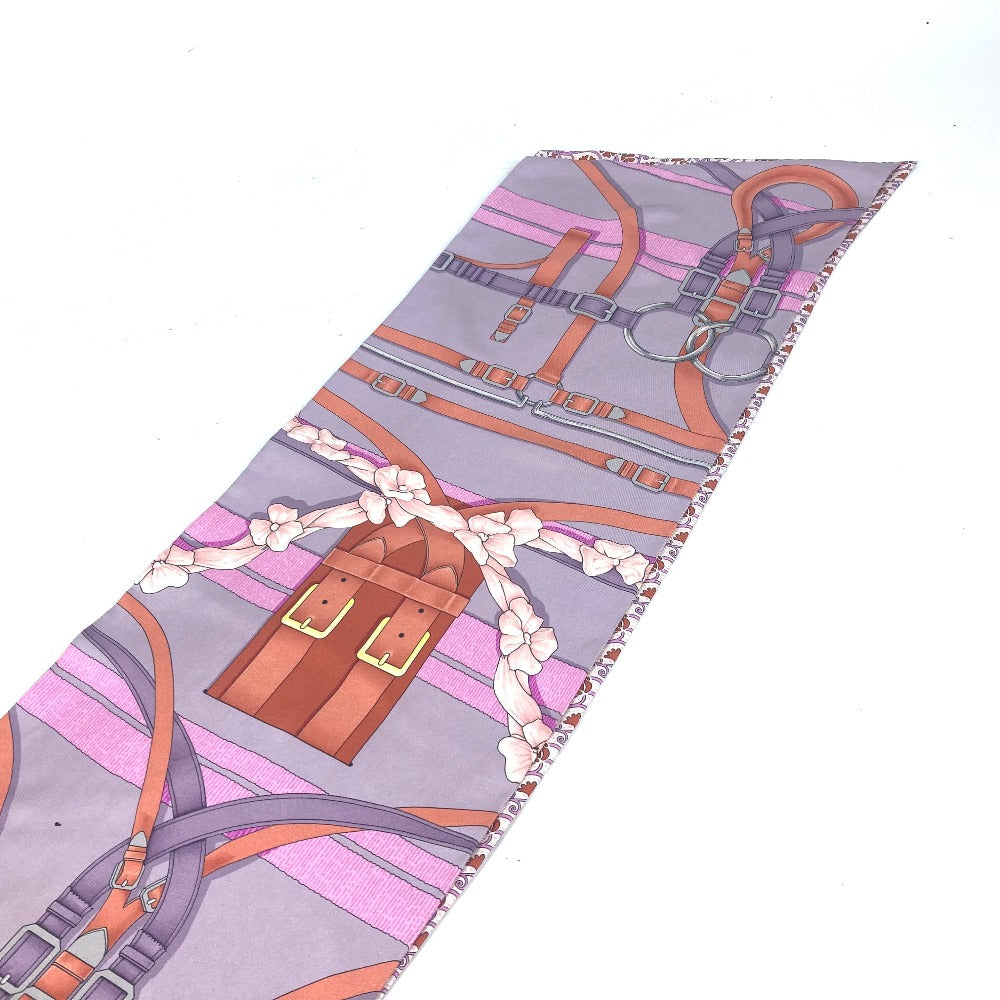 HERMES scarf silk multicolor Maxi Twilly