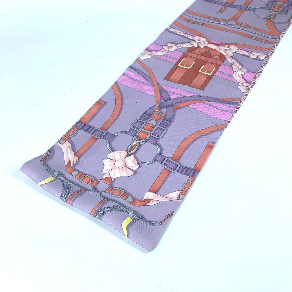 HERMES scarf silk multicolor Maxi Twilly