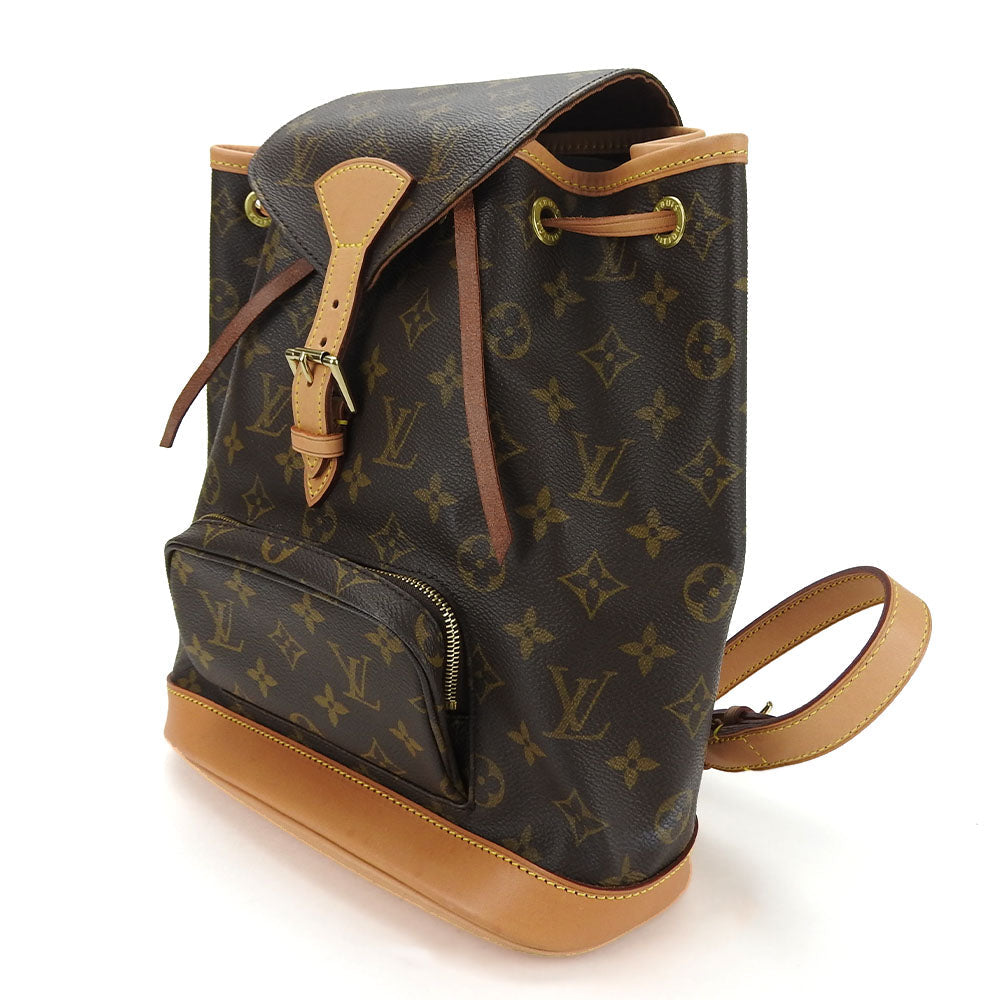 LOUIS VUITTON Backpack M51136 Monogram Brown MontsourisMM