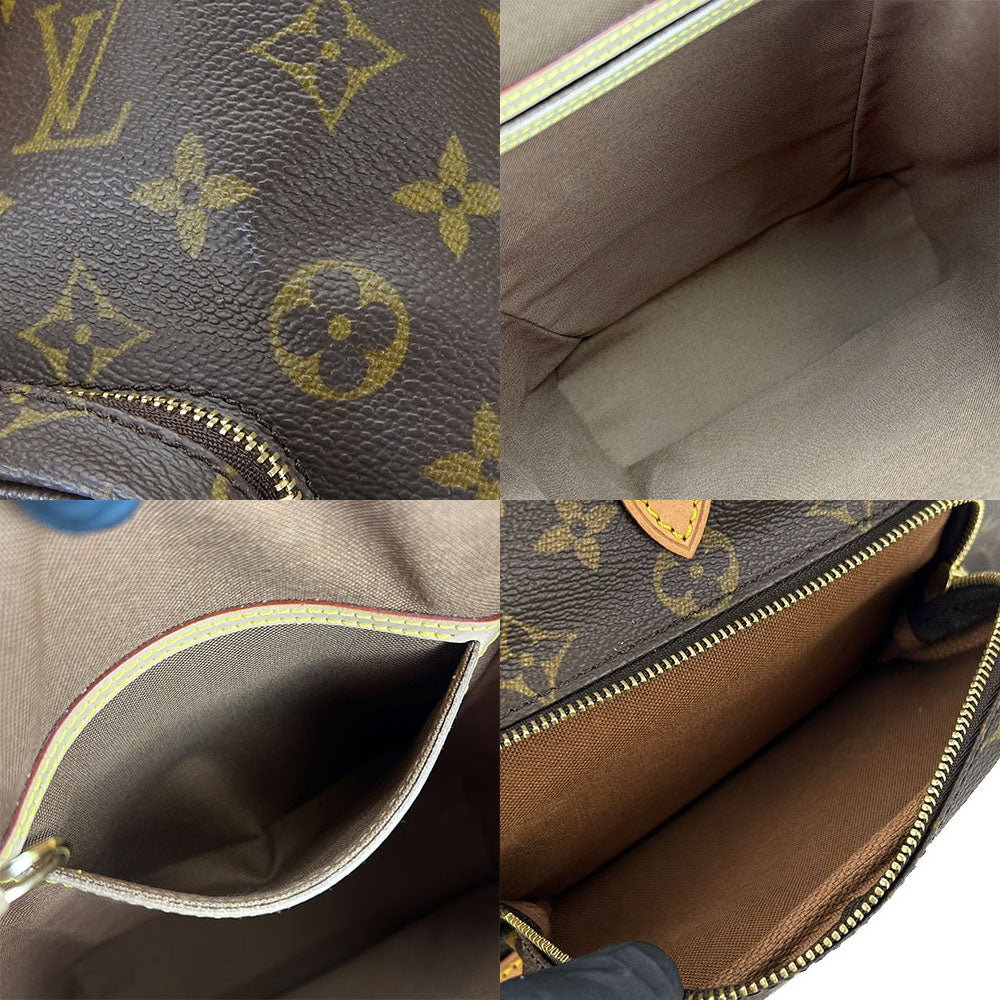 LOUIS VUITTON Backpack M51136 Monogram Brown MontsourisMM