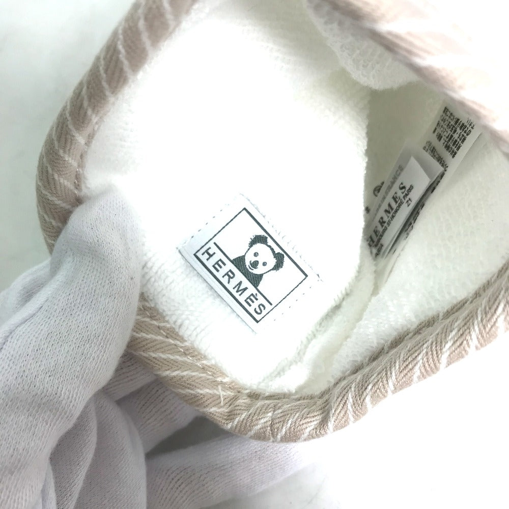 HERMES towel cotton white baby baby Koala washcloth pass-through body mittens