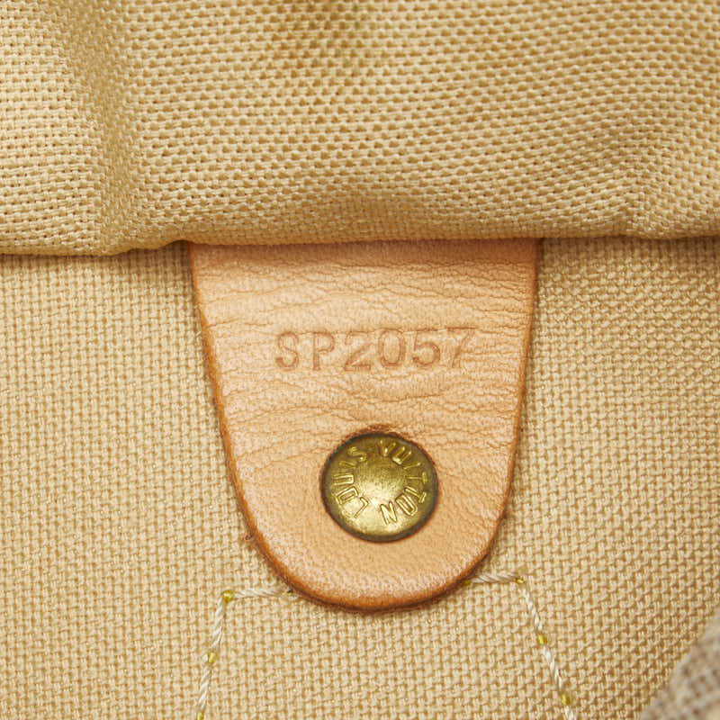 Louis Vuitton Damier Azur Speedy 25 Handbag Mini Boston Bag N4137