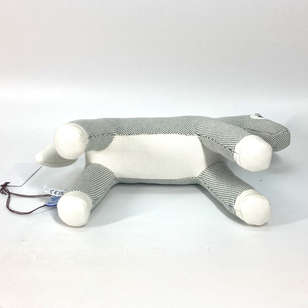HERMES Plush Doll cotton blue horse cheval Cheval Honore Epoppe Horse