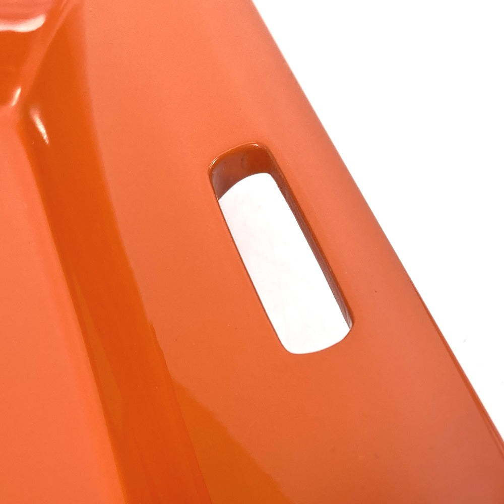 HERMES hair accessory lacquer Orange tray Vidposh tray Women Used