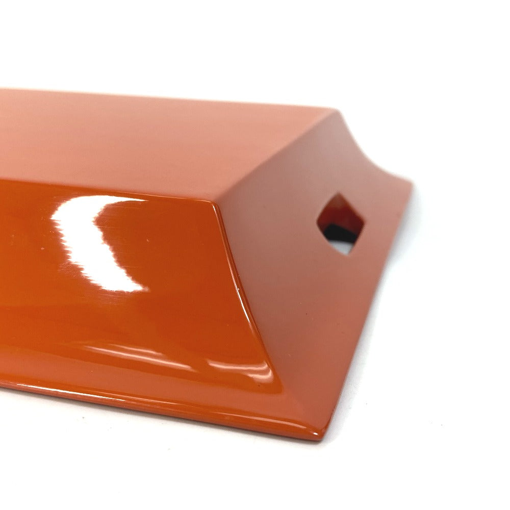 HERMES hair accessory lacquer Orange tray Vidposh tray Women Used