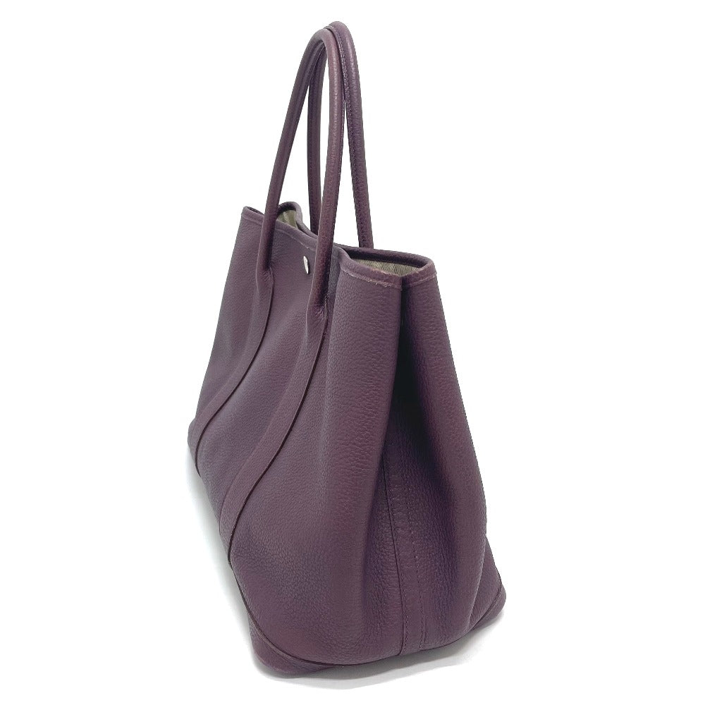 HERMES Tote Bag Negonda Purple type Garden party PM Women Used