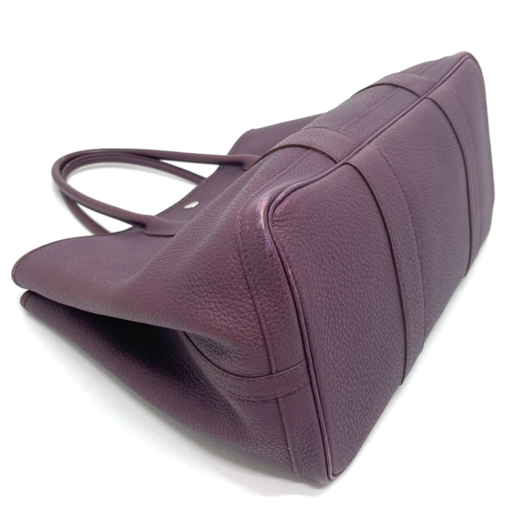 HERMES Tote Bag Negonda Purple type Garden party PM Women Used