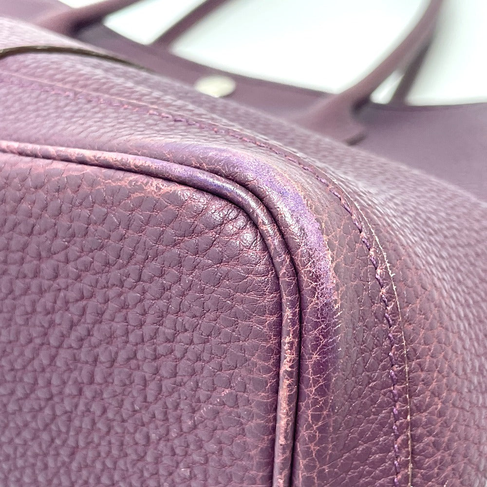 HERMES Tote Bag Negonda Purple type Garden party PM Women Used