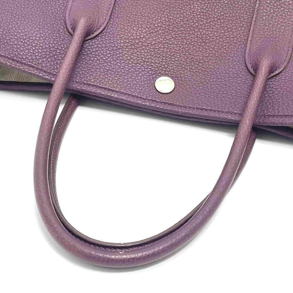 HERMES Tote Bag Negonda Purple type Garden party PM Women Used