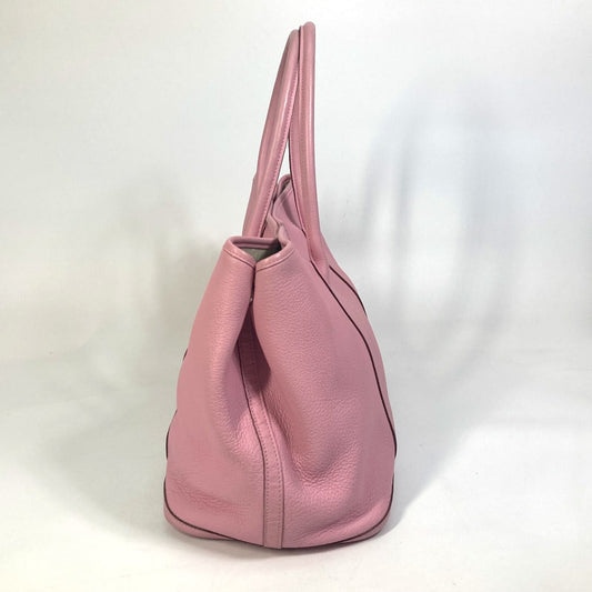 HERMES Tote Bag leather pink Garden party PM Tote Bag Women Used