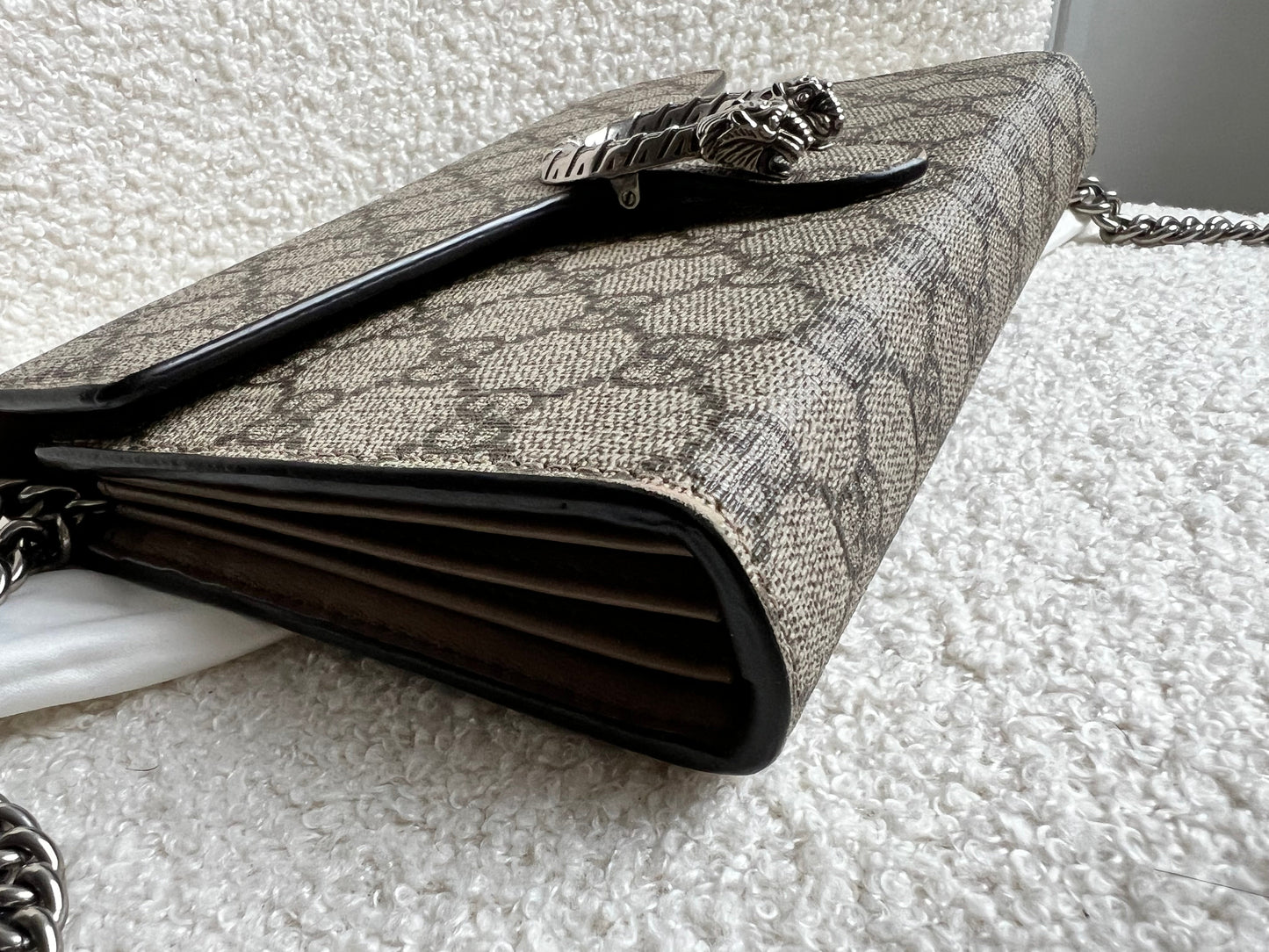 Gucci Dionysus GG Supreme Chain Wallet (RRP £1250)