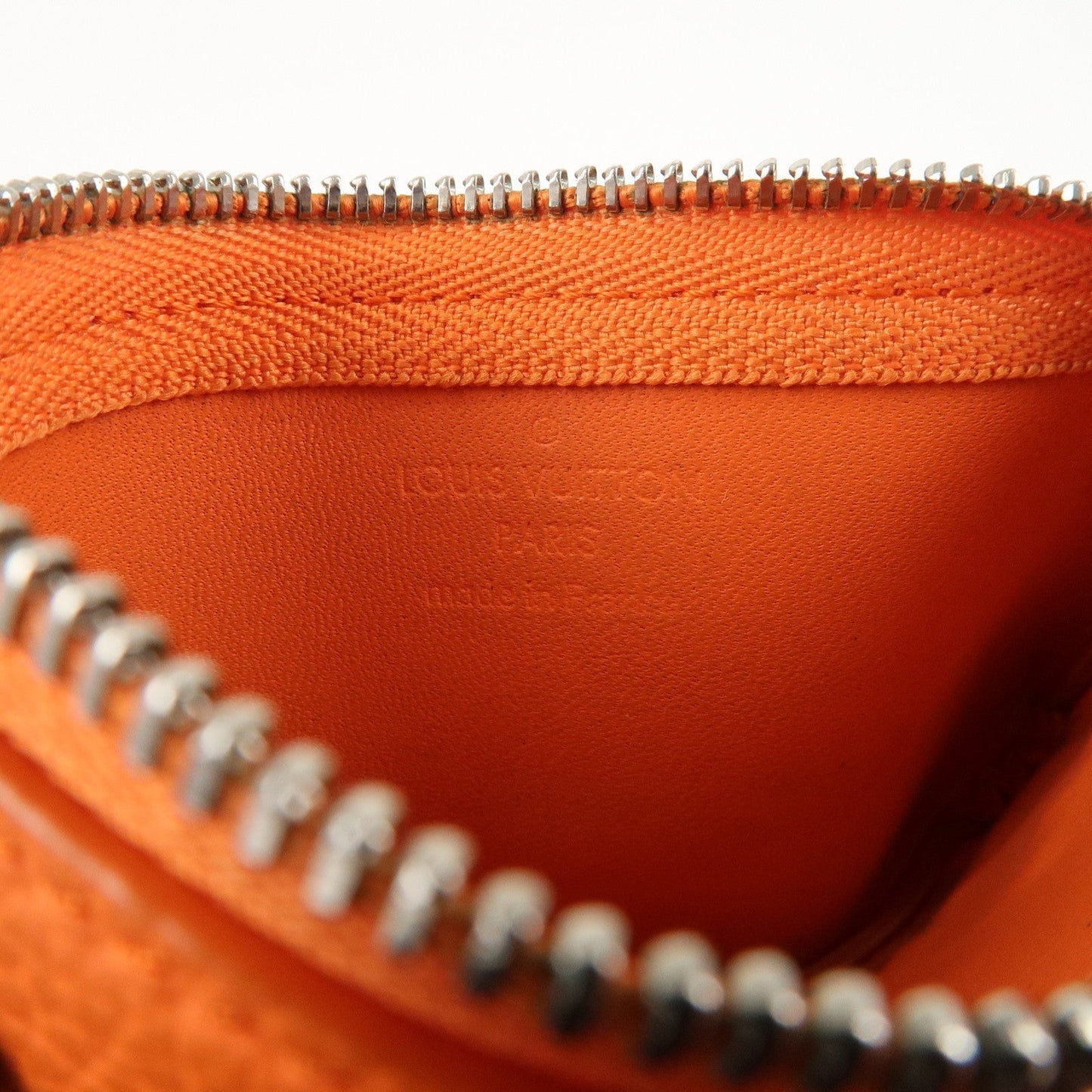Louis Vuitton Aerogram Pochette Cles Coin Case Orange M81032
