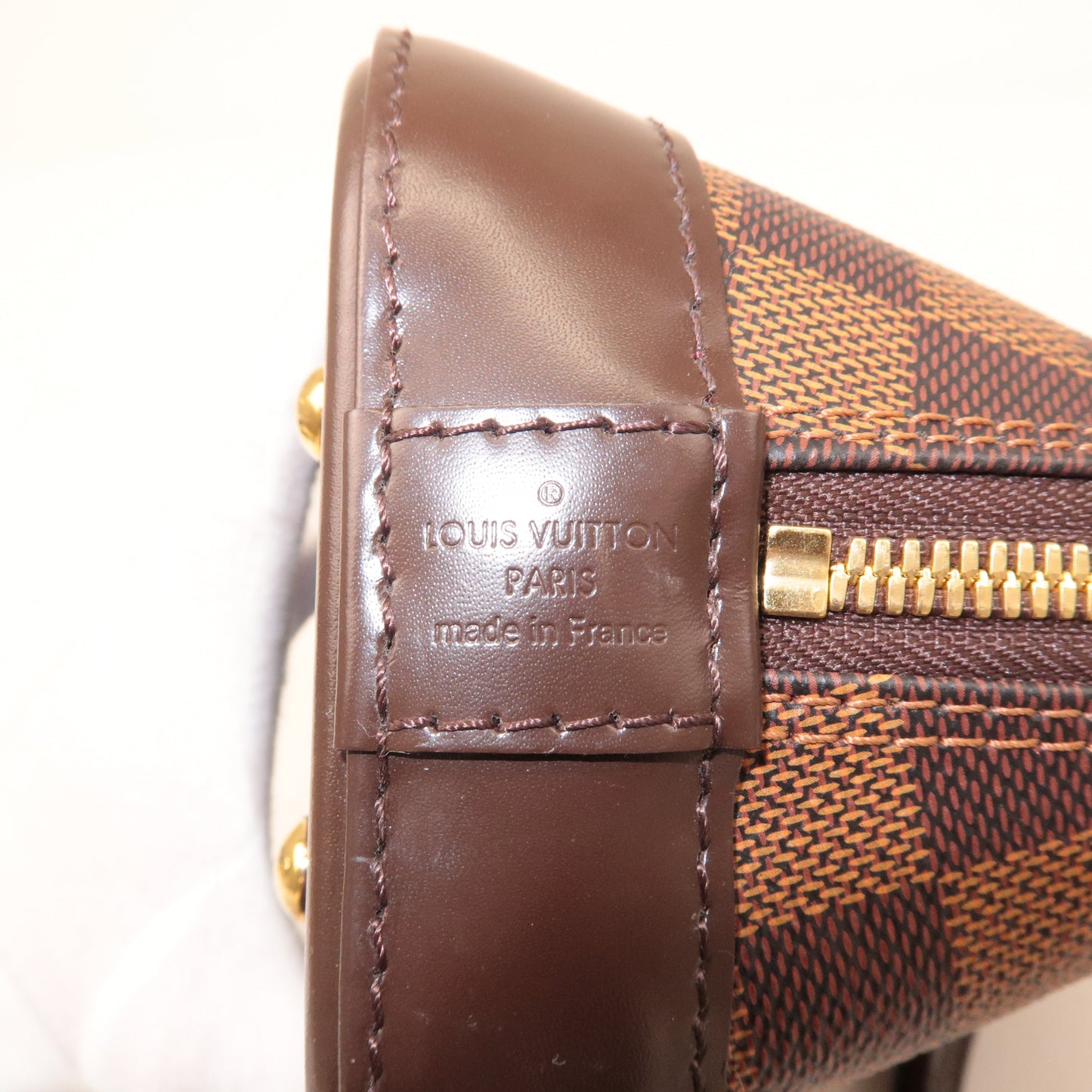 Louis Vuitton Damier Alma BB 2Way Shoulder Bag Hand Bag N41221