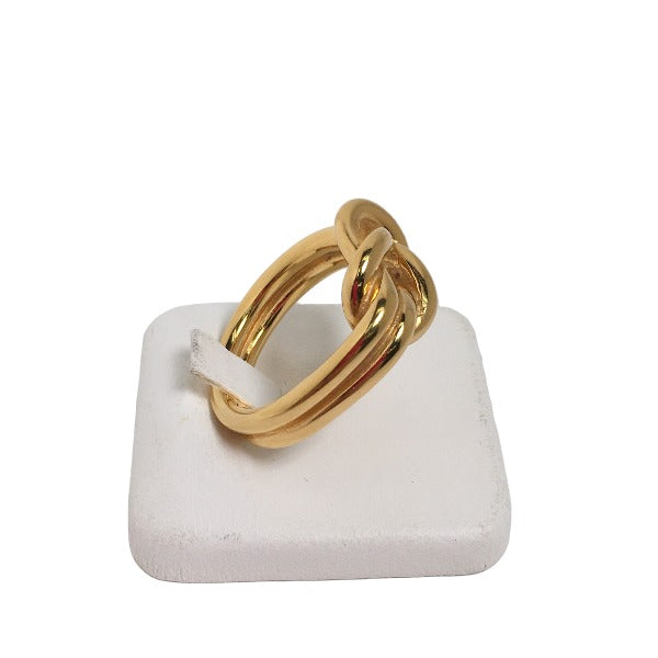 HERMES Scarf ring Other gold Accessories Head Women Used