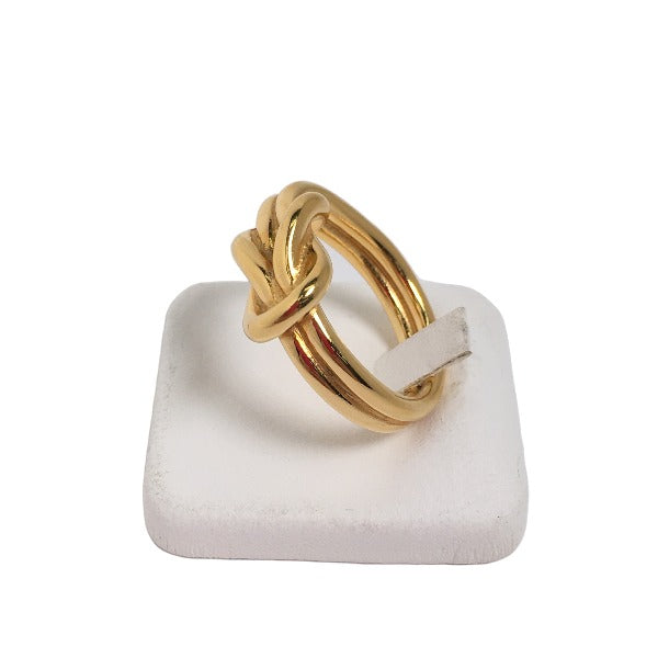 HERMES Scarf ring Other gold Accessories Head Women Used
