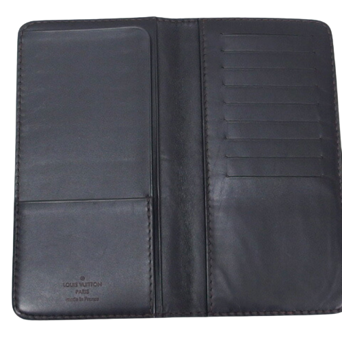 Louis Vuitton Black Leather Utah wallet accessories