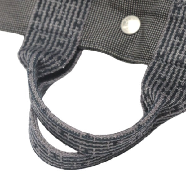 HERMES Tote Bag Polyamide polyester gray Her Line PM Women(Unisex) Used