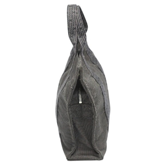 HERMES Tote Bag Polyamide polyester gray Her Line PM Women(Unisex) Used
