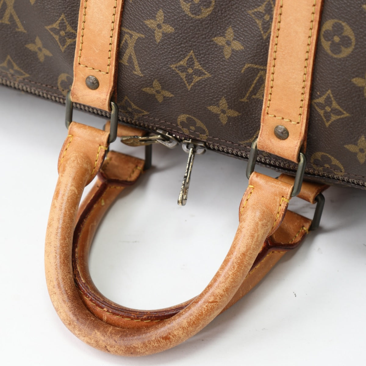 LOUIS VUITTON Boston Duffel bag M41428 Monogram canvas Brown Monogram Travel bag