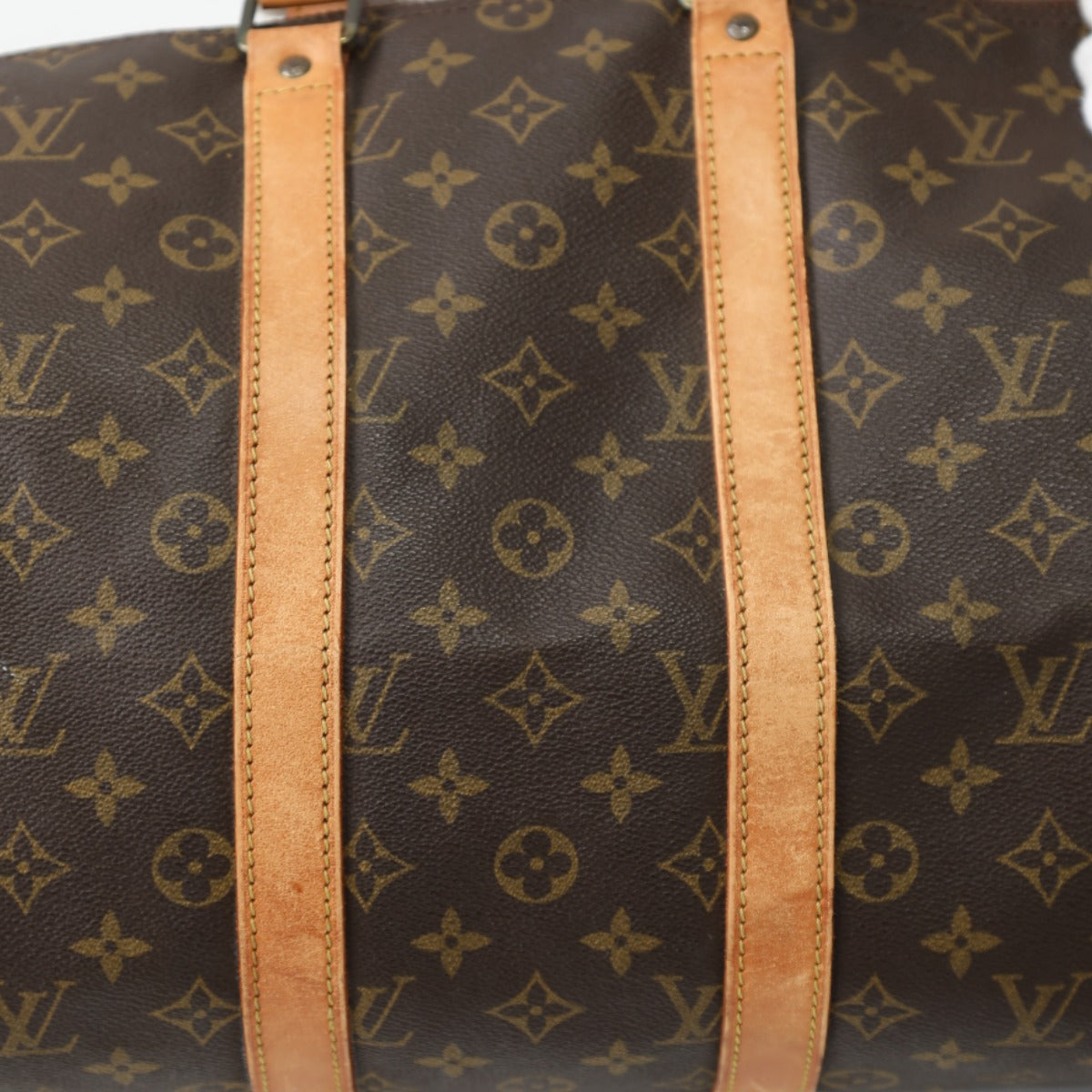 LOUIS VUITTON Boston Duffel bag M41428 Monogram canvas Brown Monogram Travel bag