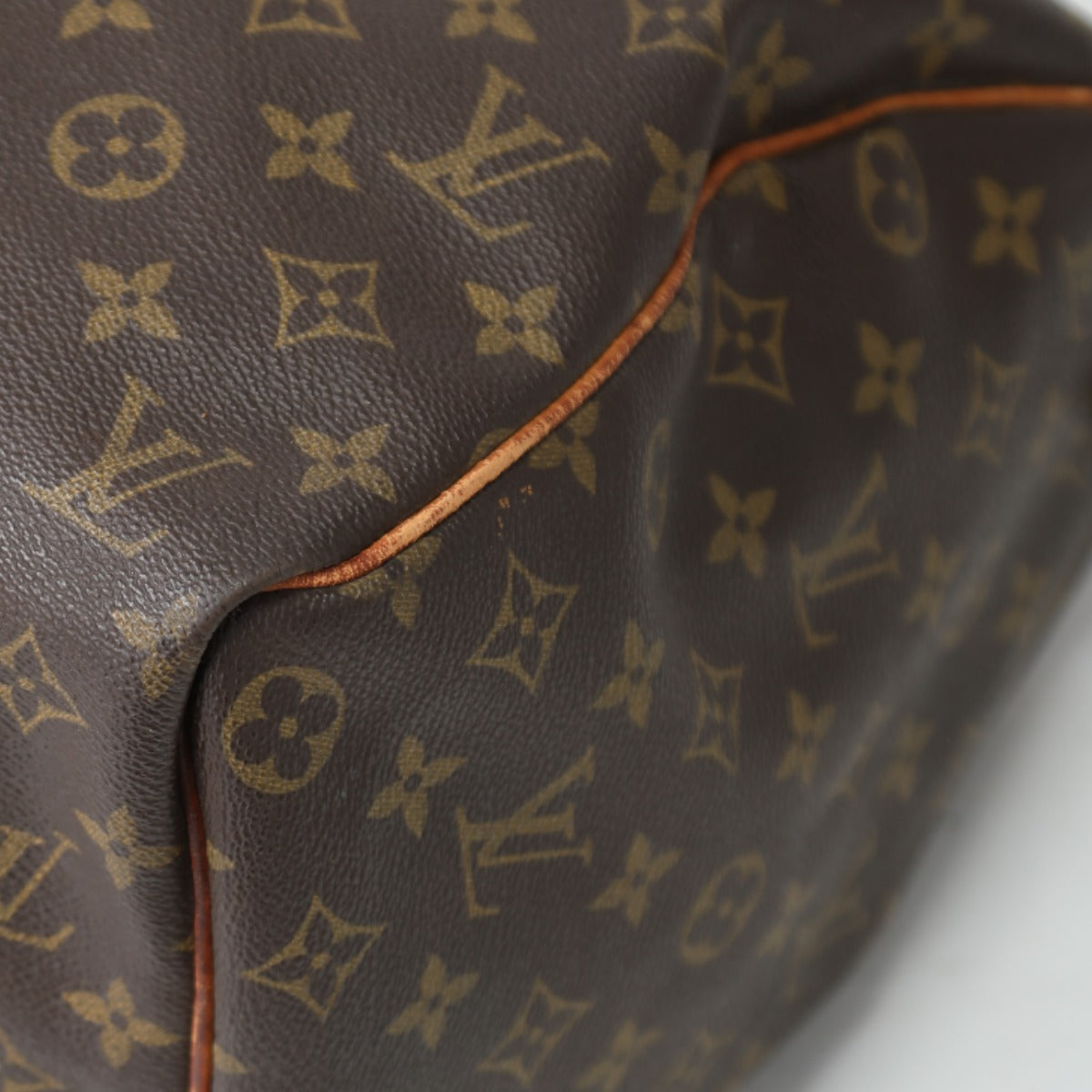 LOUIS VUITTON Boston Duffel bag M41428 Monogram canvas Brown Monogram Travel bag
