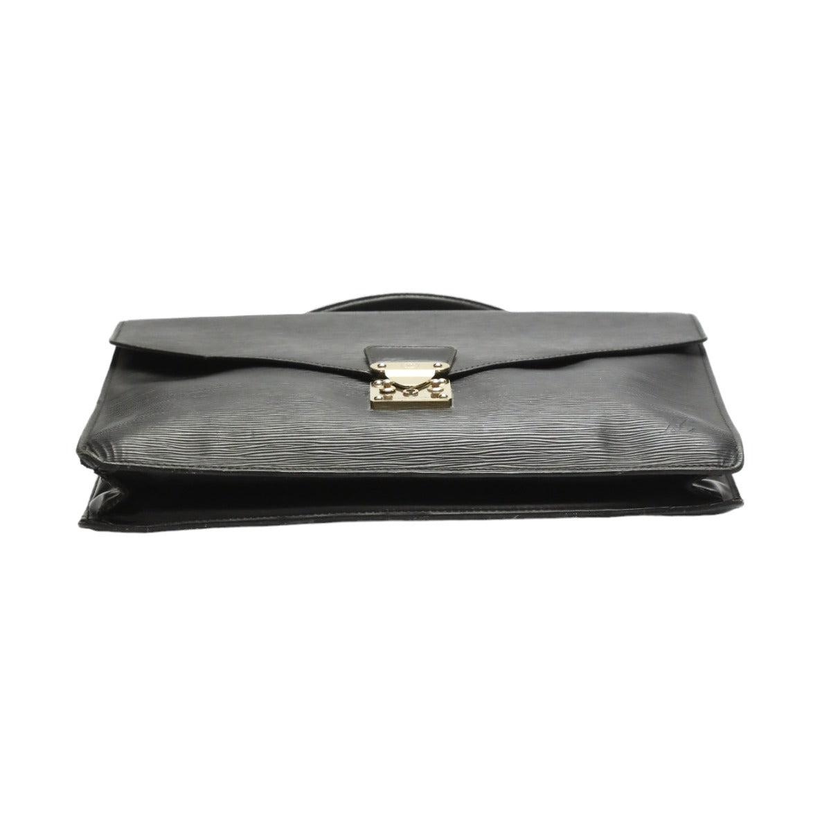 LOUIS VUITTON Business bag M54462 Epi Leather Noir Business bag Epi Porto de cuman bandouliere mens Used