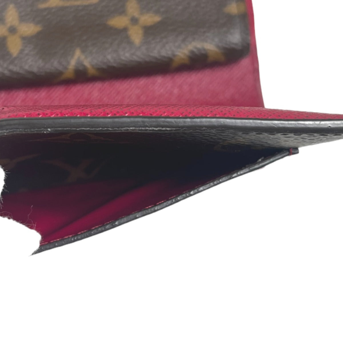 LOUIS VUITTON Bifold Wallet M69433 Monogram canvas Fuchsia Bifold Wallet Monogram Portefeuille Juliet Women Used