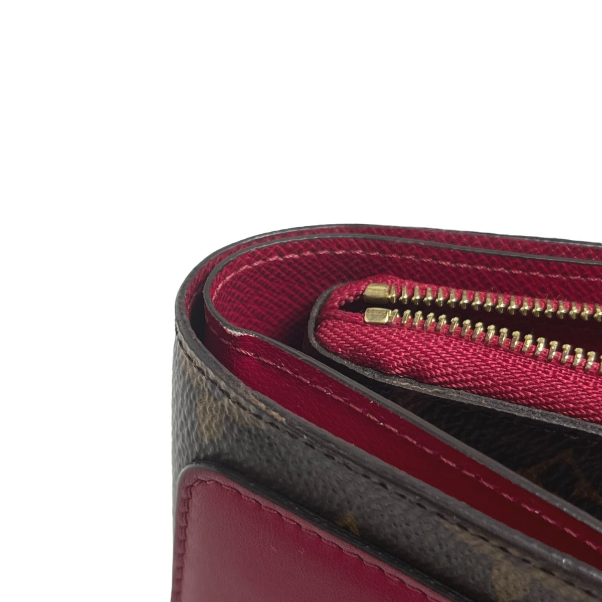 LOUIS VUITTON Bifold Wallet M69433 Monogram canvas Fuchsia Bifold Wallet Monogram Portefeuille Juliet Women Used