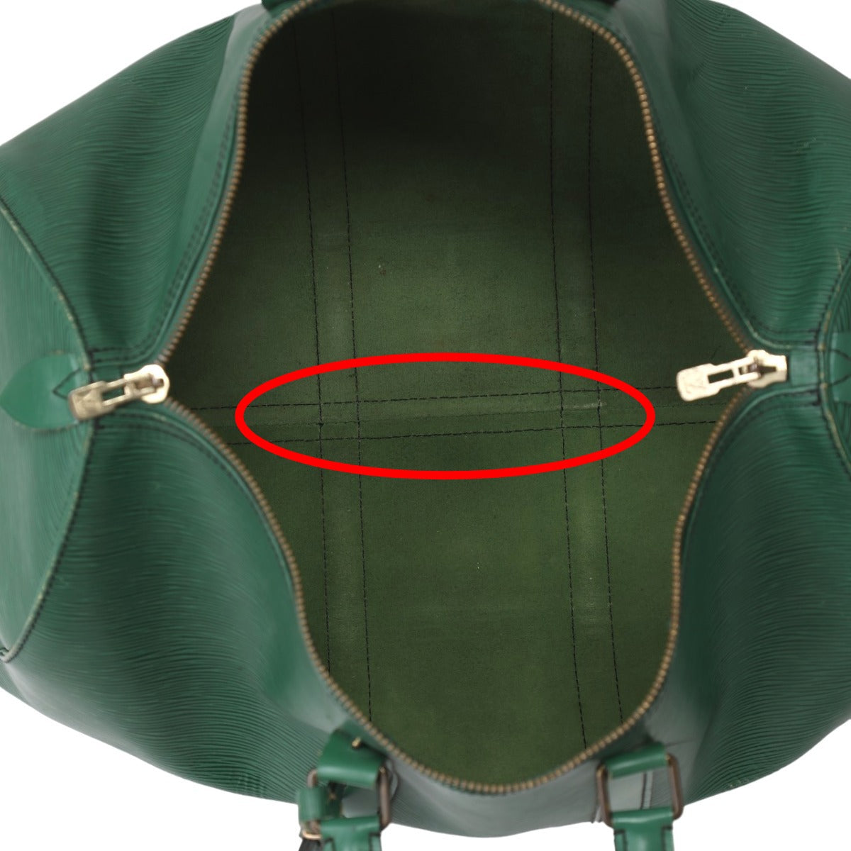 LOUIS VUITTON Boston Duffel bag M42974 Epi Leather Borneo Green Epi Keepall 45