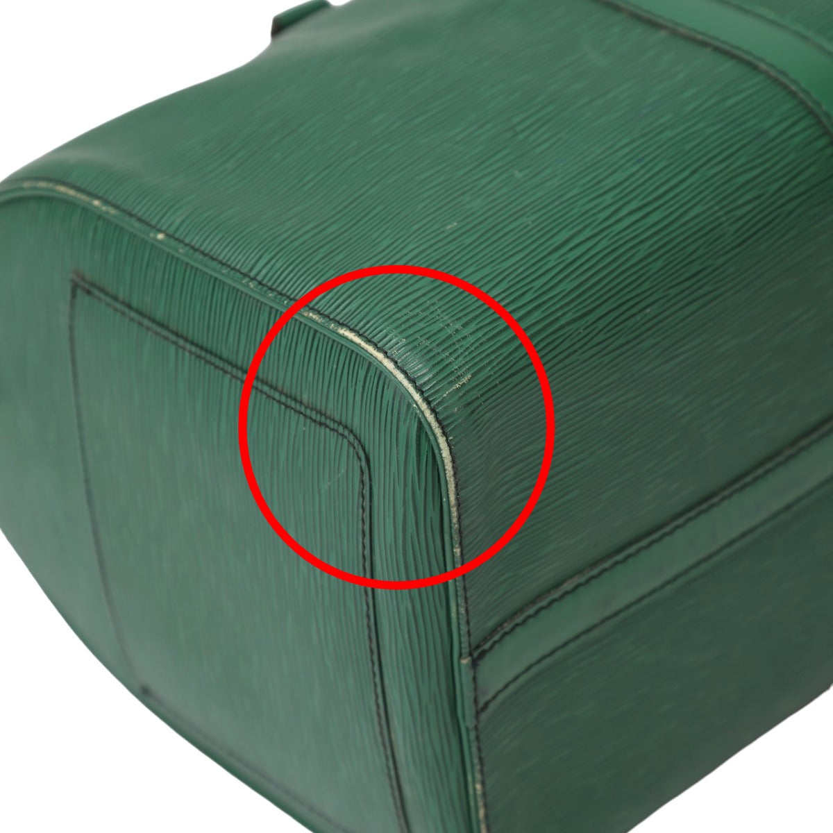 LOUIS VUITTON Boston Duffel bag M42974 Epi Leather Borneo Green Epi Keepall 45