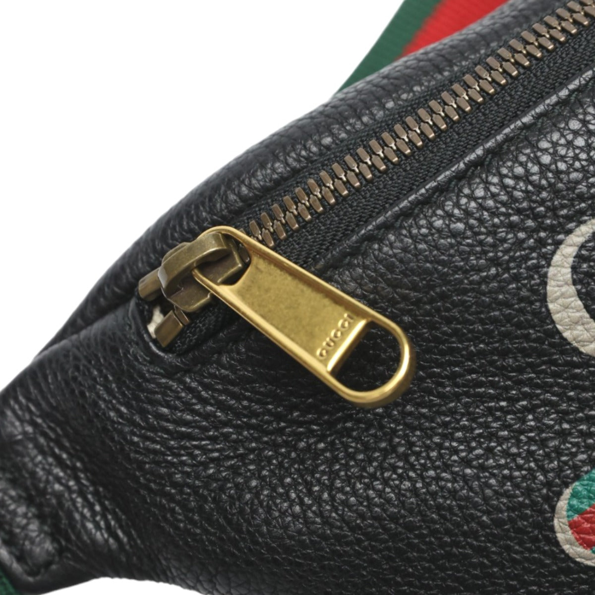 GUCCI Waist bag 527792 leather black Waist pouch unisex(Unisex) Used