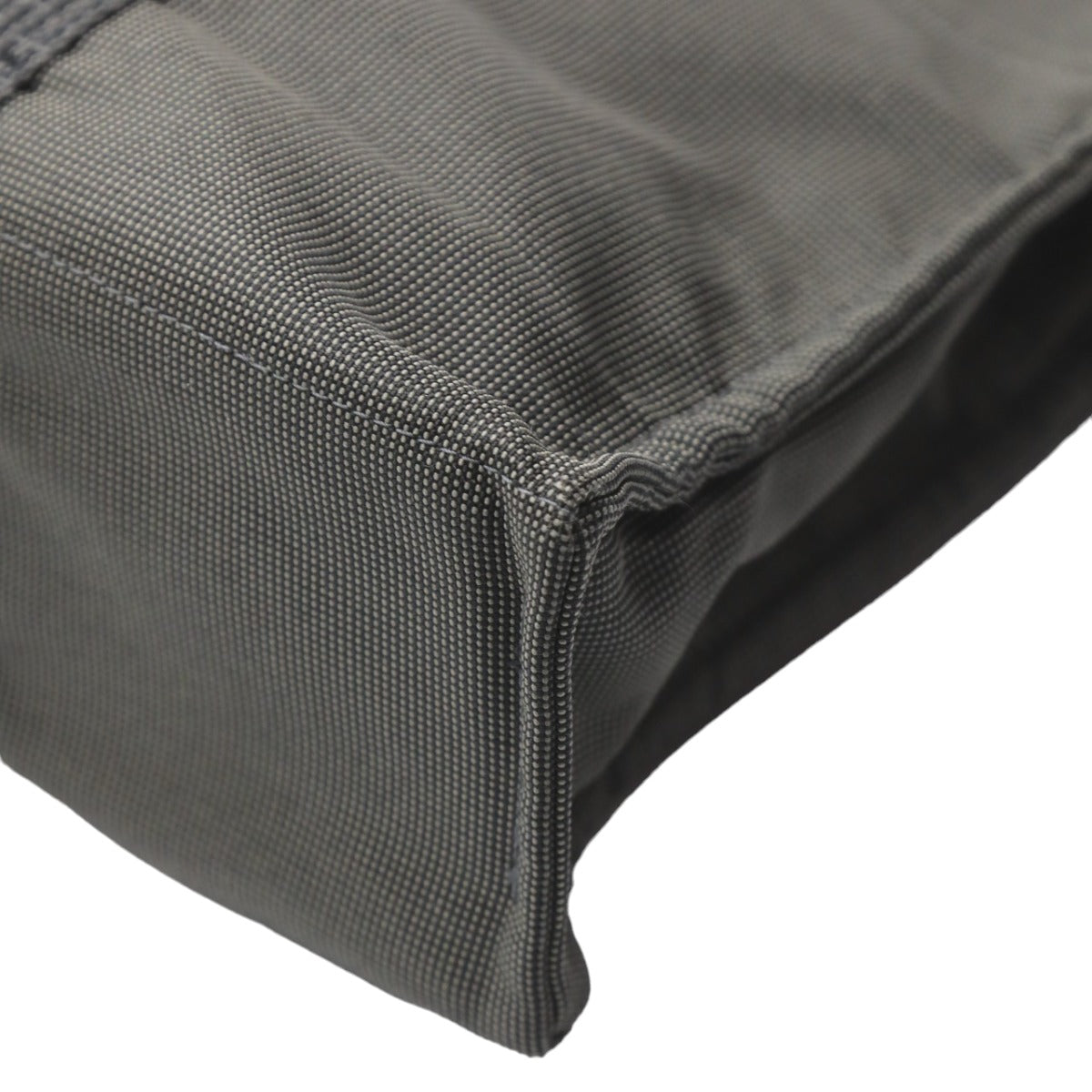 HERMES Tote Bag canvas gray Tote MM Her Line mens(Unisex) Used