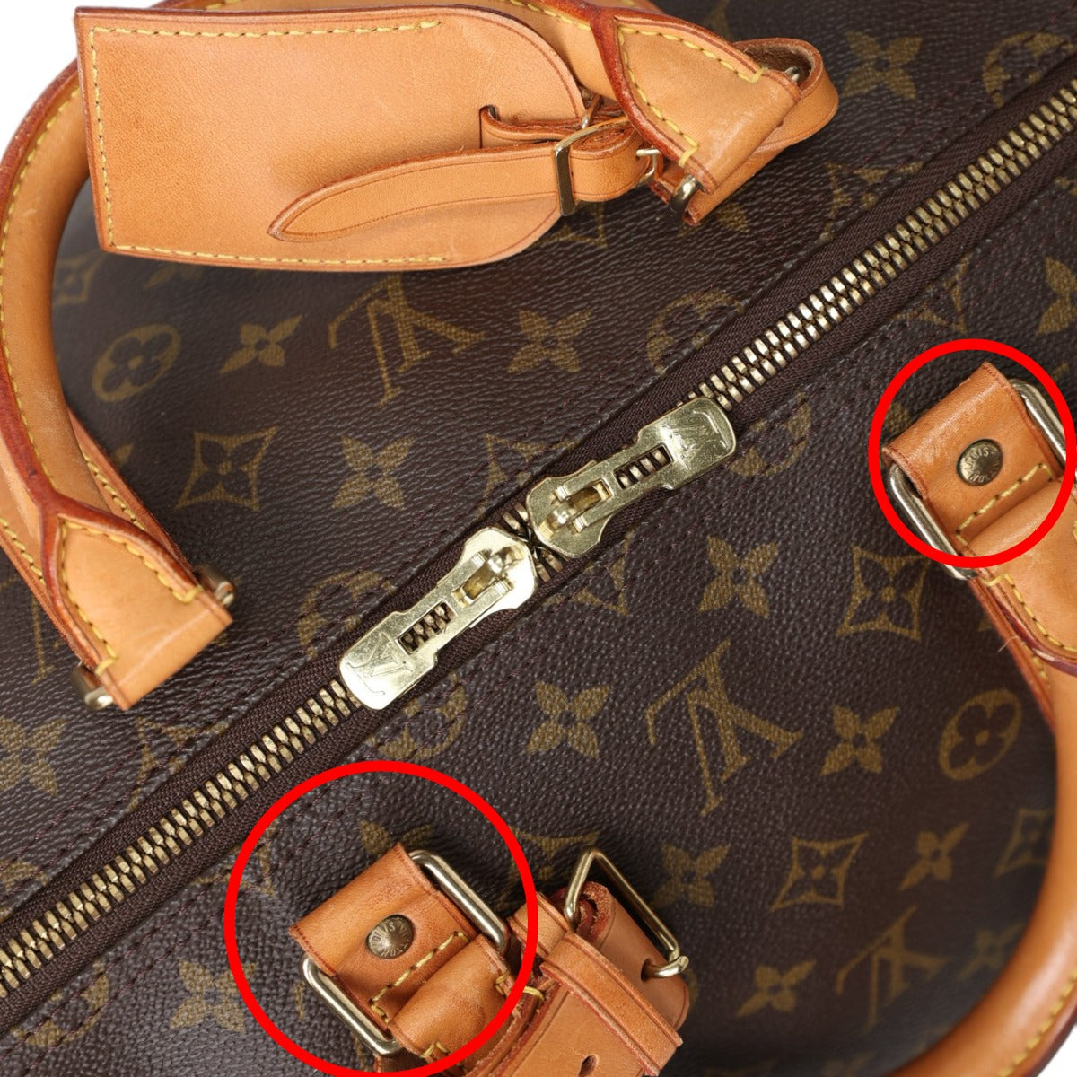 LOUIS VUITTON Boston Duffel bag M41424 Monogram canvas Brown Monogram Keepall 55