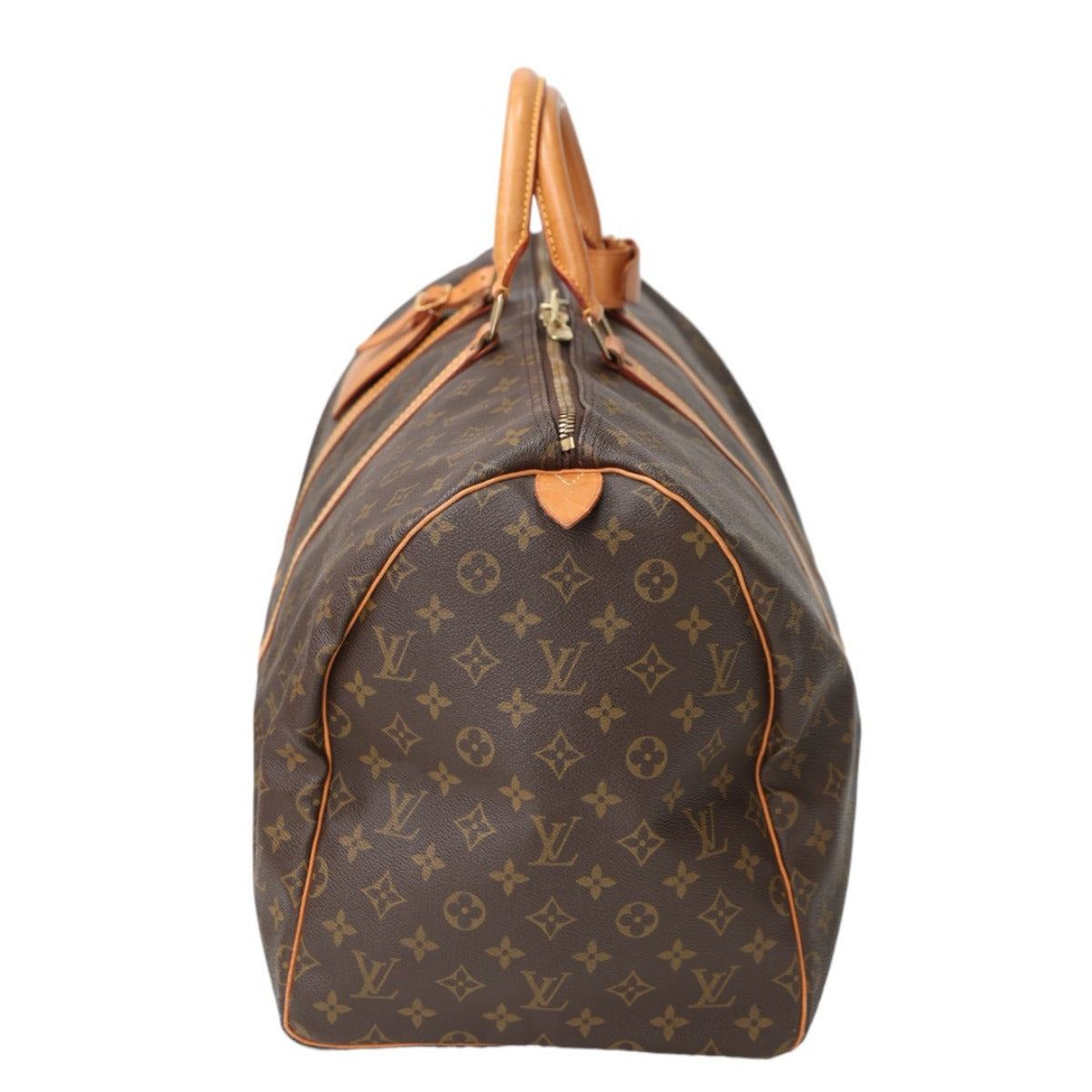 LOUIS VUITTON Boston Duffel bag M41424 Monogram canvas Brown Monogram Keepall 55