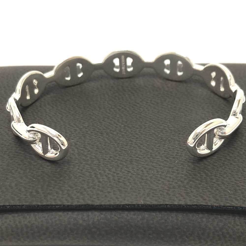 HERMES Bangle SV925 Silver Chene Dunkle Enchaine