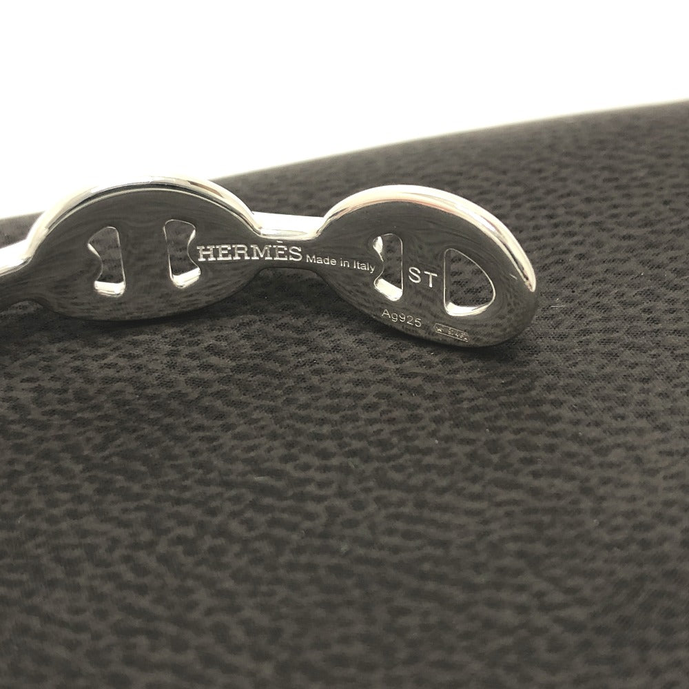 HERMES Bangle SV925 Silver Chene Dunkle Enchaine
