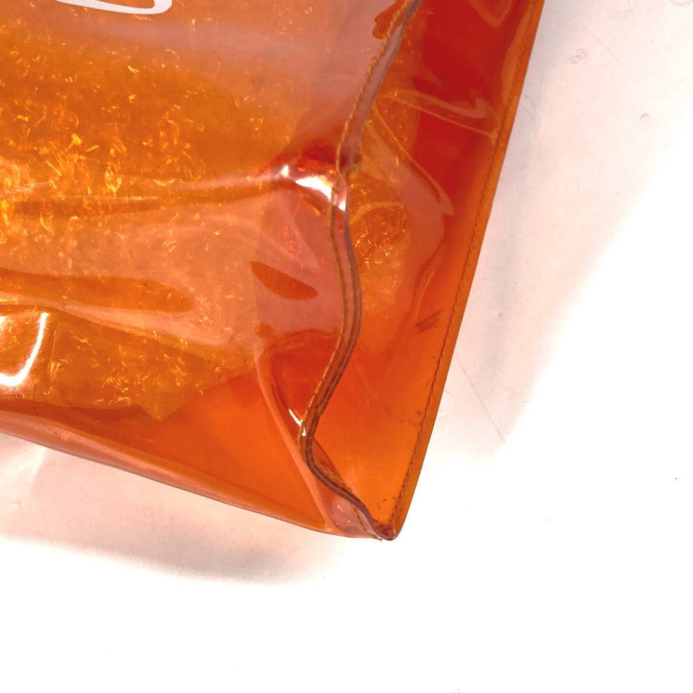HERMES Handbag Plastics Orange Plastics Kelly