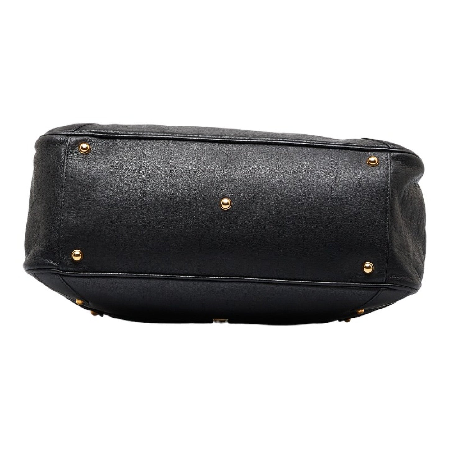 Gucci Leather Bamboo Handbag