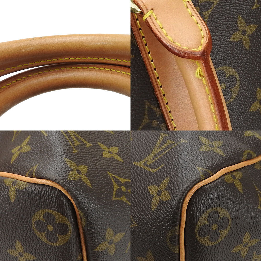 LOUIS VUITTON Boston Duffel bag M41428 Monogram, Tanned Leather Brown Keepall 45 unisex(Unisex) Used