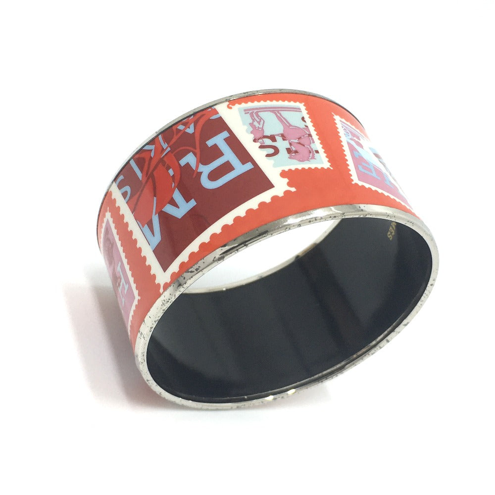 HERMES Bangle Cloisonne Orange Accessories Email TGM mens Used