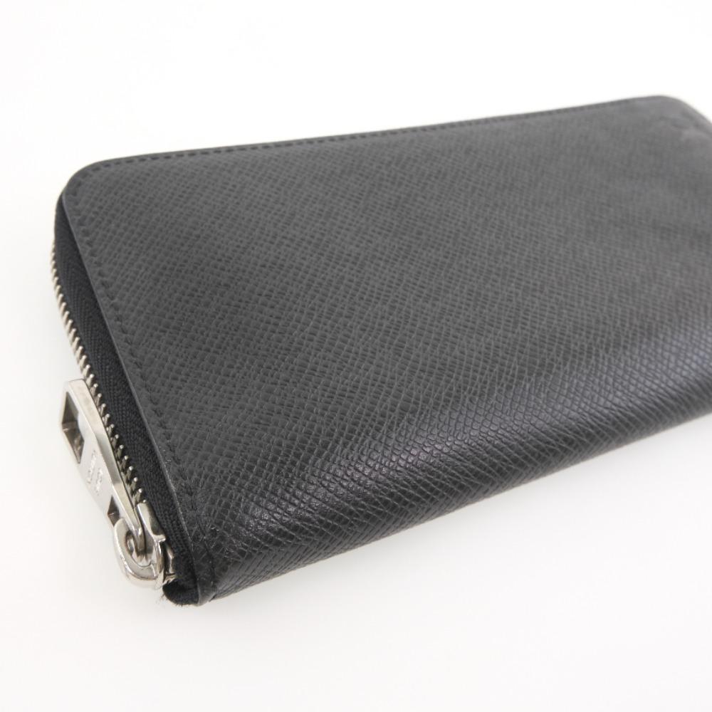 Louis Vuitton Black Leather Zippy Wallet Vertical wallet accessories
