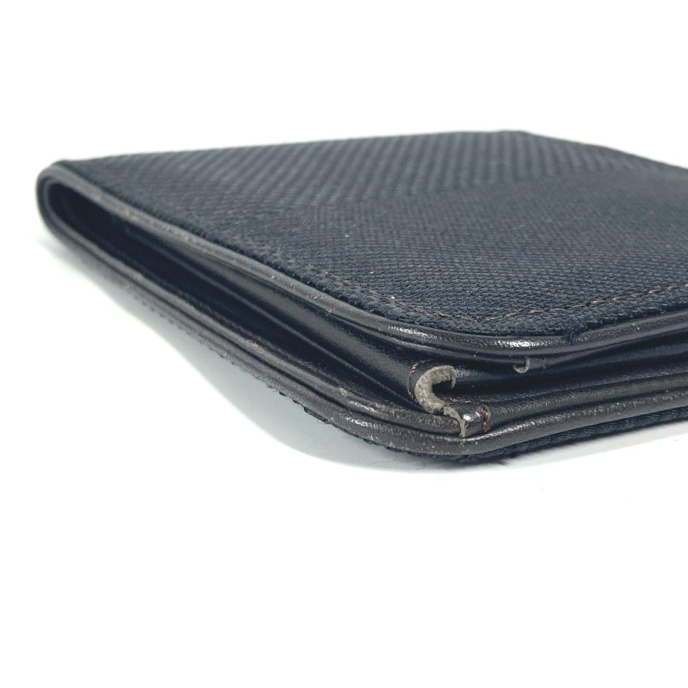 LOUIS VUITTON Folded wallet M93548 Damier Jean Canvas black Damier Jean Porte Billets 9 Carte Credit Funeral