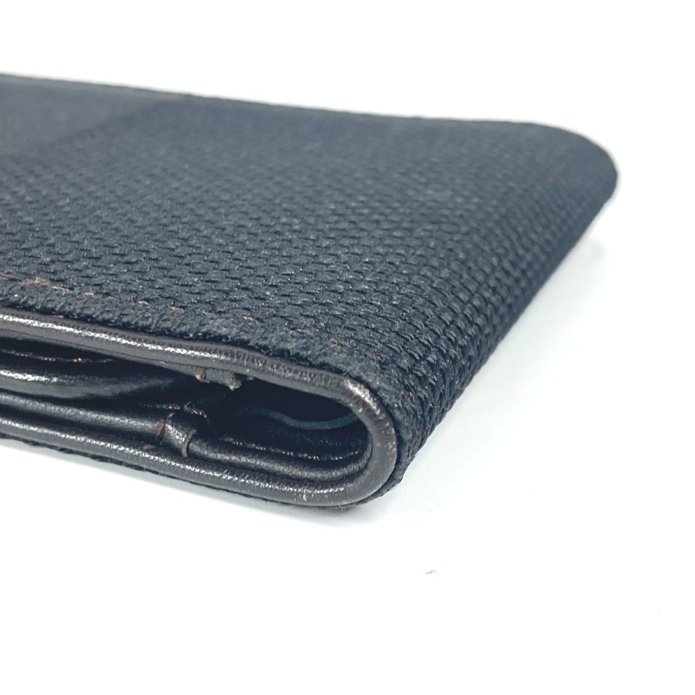 LOUIS VUITTON Folded wallet M93548 Damier Jean Canvas black Damier Jean Porte Billets 9 Carte Credit Funeral