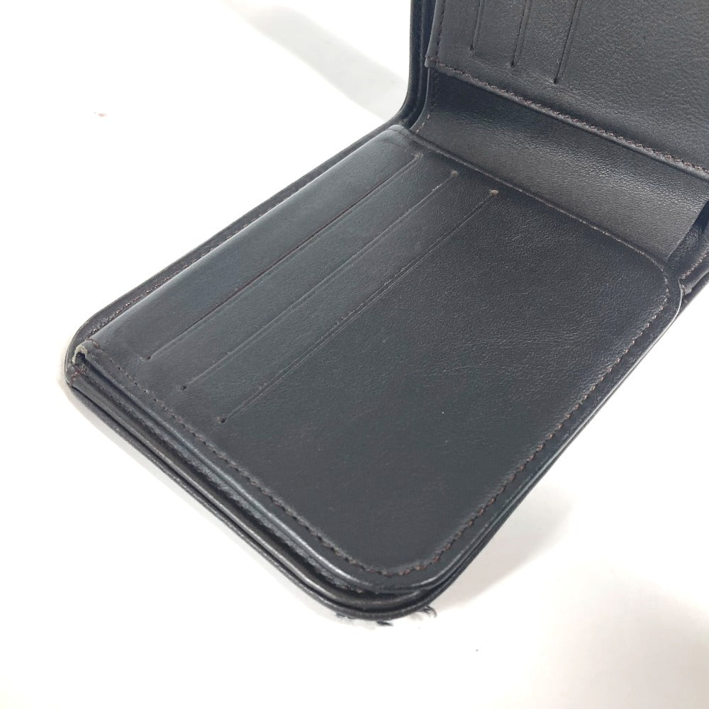 LOUIS VUITTON Folded wallet M93548 Damier Jean Canvas black Damier Jean Porte Billets 9 Carte Credit Funeral