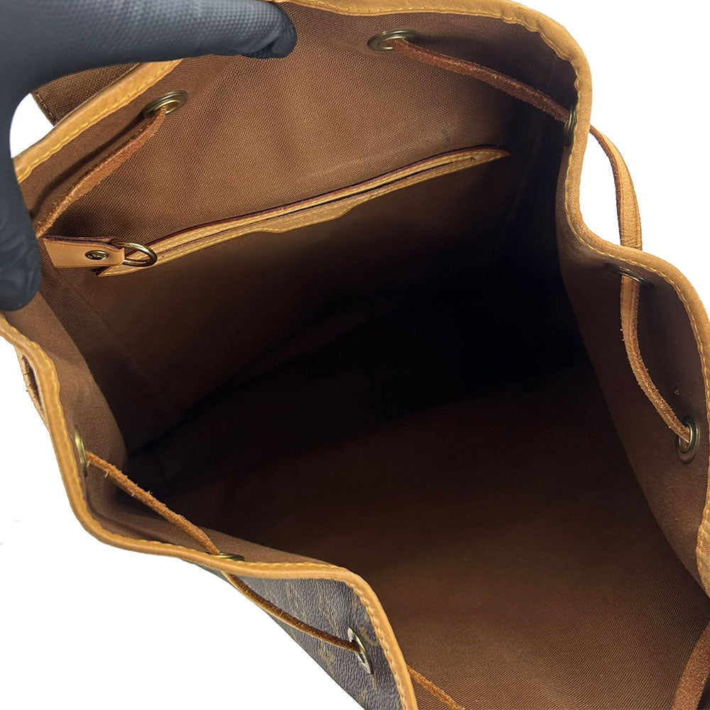 LOUIS VUITTON Backpack M51135 Monogram Brown MontsourisGM